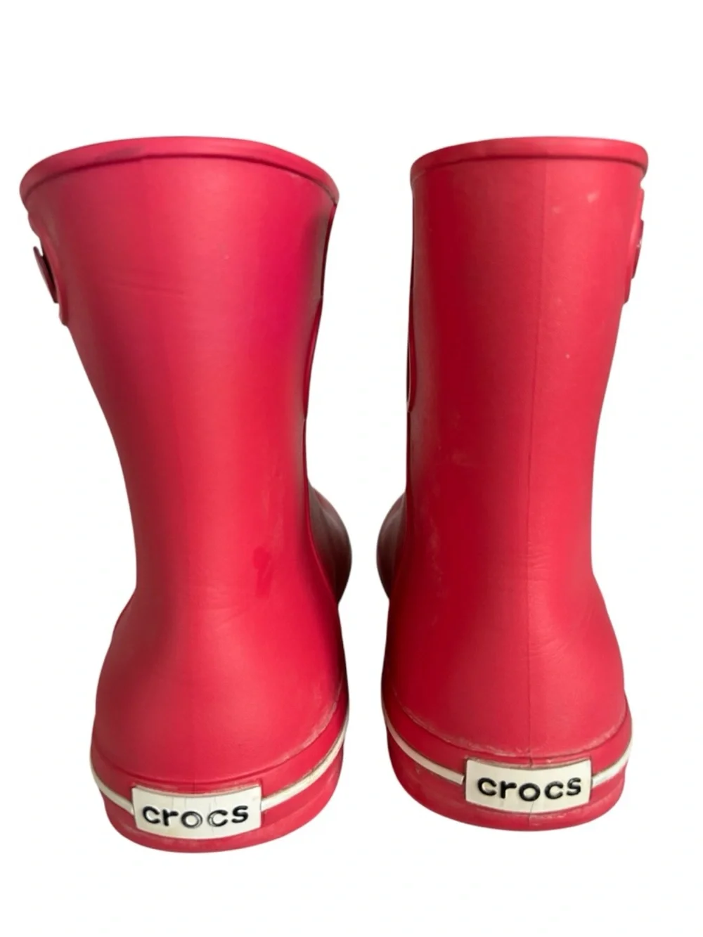 CROCS Jaunt Shorty Rain Boots Berry Women’s Size 9 Garden Sporty Cottagecore